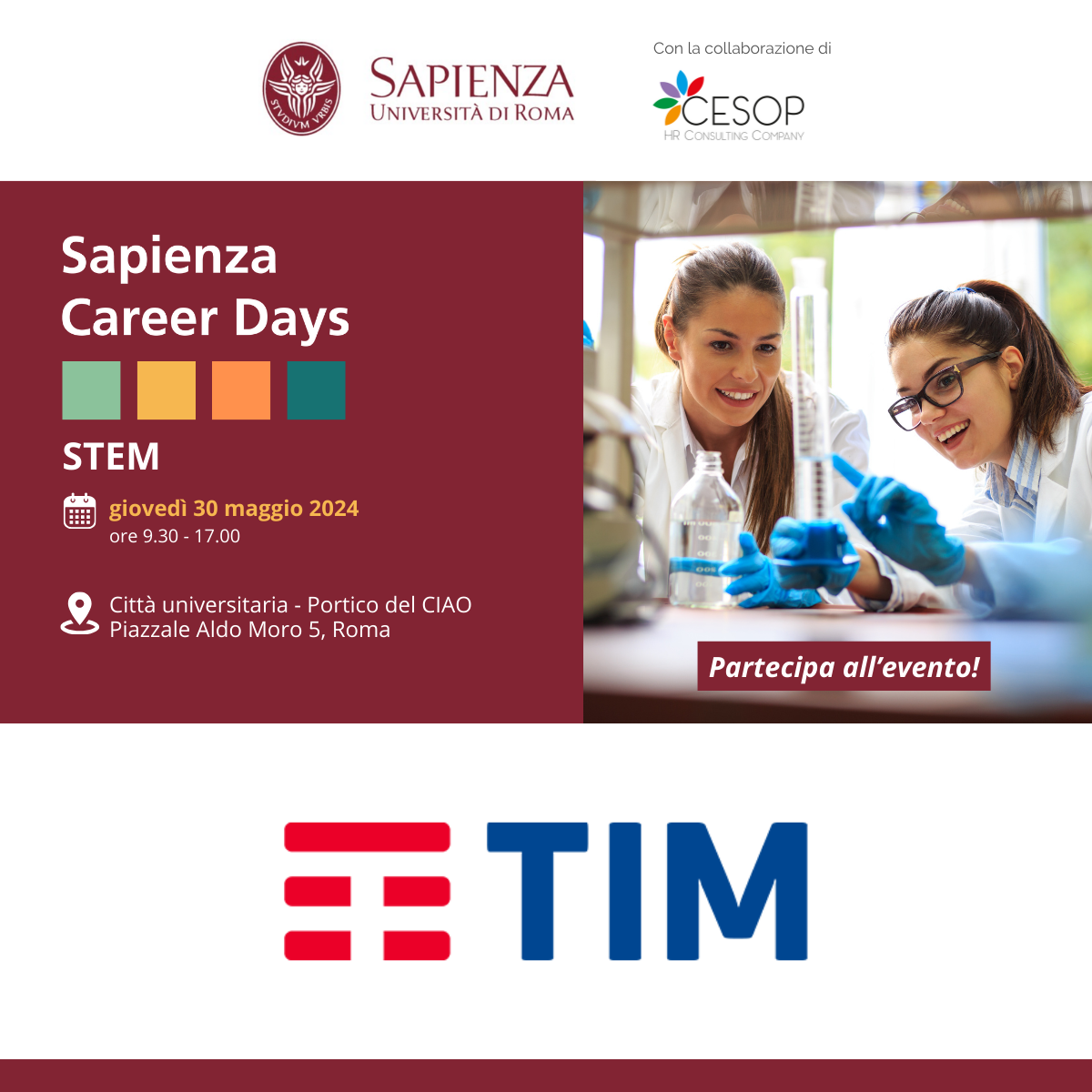 career day Sapienza STEM  2024
