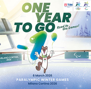 Manca solo un anno ai Giochi Paralimpici di Milano-Cortina